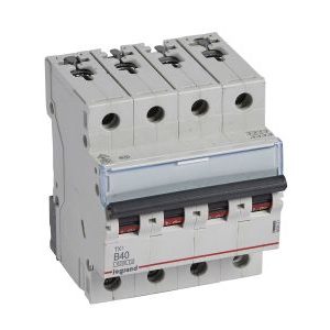 Wyłącznik nadprądowy S304 4P B 40A 6kA serii TX3 | 403421 Legrand Wyłącznik nadprądowy S304 4P B 40A 6kA serii TX3 | 403421 Legrand