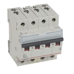 Wyłącznik nadprądowy S 304 4P B 50A 6000A serii TX3 | 403422 Legrand Wyłącznik nadprądowy S 304 4P B 50A 6000A serii TX3 | 403422 Legrand