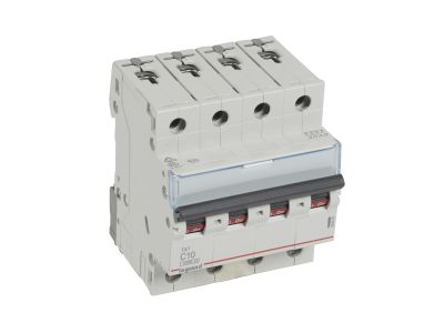Wyłącznik nadprądowy S304 4P C 10A 6kA serii TX3 | 403560 Legrand
