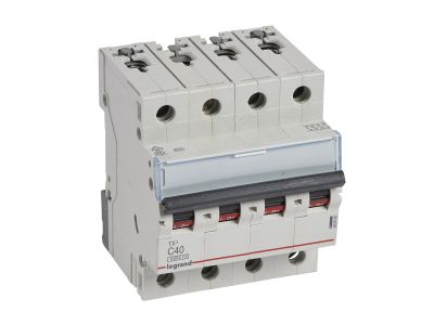 Wyłącznik nadprądowy S304 4P C 40A 6kA serii TX3 | 403566 Legrand