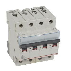 Wyłącznik nadprądowy S304 4P C 50A 6kA serii TX3 | 403567 Legrand Wyłącznik nadprądowy S304 4P C 50A 6kA serii TX3 | 403567 Legrand