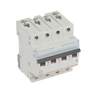 Wyłącznik nadprądowy S 304 4P D 10A 6000A serii TX3 | 403770 Legrand Wyłącznik nadprądowy S 304 4P D 10A 6000A serii TX3 | 403770 Legrand