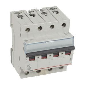 Wyłącznik nadprądowy S 304 4P D 32A 6000A serii TX3 | 403775 Legrand Wyłącznik nadprądowy S 304 4P D 32A 6000A serii TX3 | 403775 Legrand