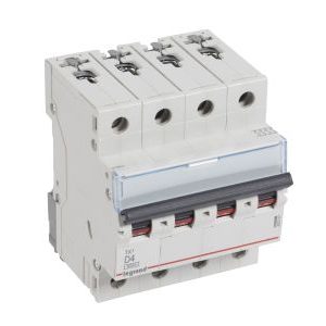 Wyłącznik nadprądowy S 304 4P D 4A 6000A serii TX3 | 403767 Legrand Wyłącznik nadprądowy S 304 4P D 4A 6000A serii TX3 | 403767 Legrand