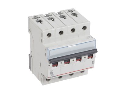 Wyłącznik nadprądowy S 304 4P D 4A 6000A serii TX3 | 403767 Legrand