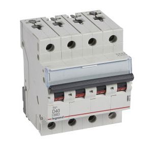 Wyłącznik nadprądowy S 304 4P D 40A 6000A serii TX3 | 403776 Legrand Wyłącznik nadprądowy S 304 4P D 40A 6000A serii TX3 | 403776 Legrand