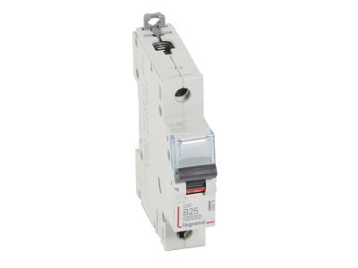 Wyłącznik nadprądowy S 311 1P B 25A 10000A serii DX3 | 408874 Legrand