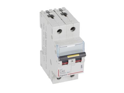 Wyłącznik nadprądowy S 312 2P C 0,5A 10000A serii DX3 | 409194 Legrand