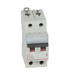 Wyłącznik nadprądowy S 312 2P C 10A 10000A serii DX3 | 409200 Legrand Wyłącznik nadprądowy S 312 2P C 10A 10000A serii DX3 | 409200 Legrand