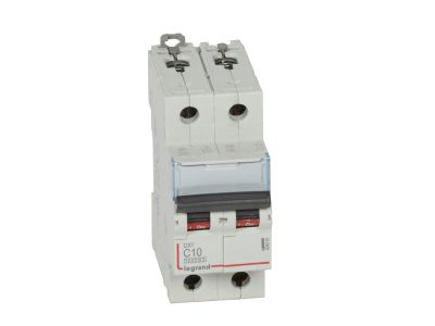 Wyłącznik nadprądowy S 312 2P C 10A 10000A serii DX3 | 409200 Legrand