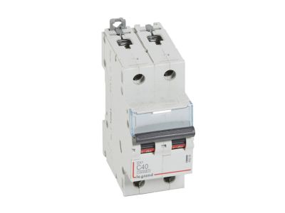 Wyłącznik nadprądowy S 312 2P C 40A 10000A SERII DX3 | 409206 Legrand
