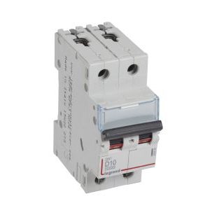 Wyłącznik nadprądowy S 312 2P D 10A 10000A serii DX3 | 409449 Legrand Wyłącznik nadprądowy S 312 2P D 10A 10000A serii DX3 | 409449 Legrand