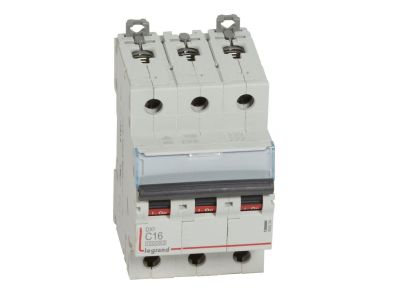 Wyłącznik nadprądowy S 313 3P C 16A 10000A serii DX3 | 409254 Legrand