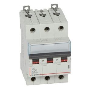 Wyłącznik nadprądowy S 313 3P C 50A 10kA serii DX3 | 409259 Legrand Wyłącznik nadprądowy S 313 3P C 50A 10kA serii DX3 | 409259 Legrand