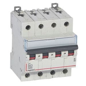 Wyłącznik nadprądowy S 314 4P B 63A 10000A serii DX3 | 409071 Legrand Wyłącznik nadprądowy S 314 4P B 63A 10000A serii DX3 | 409071 Legrand