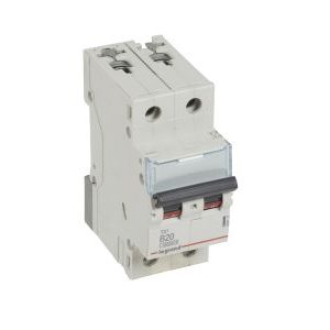 Wyłącznik nadprądowy S 312 2P B 20A 10KA serii TX3 | 404113 Legrand Wyłącznik nadprądowy S 312 2P B 20A 10KA serii TX3 | 404113 Legrand