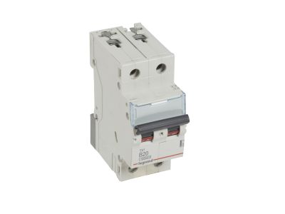 Wyłącznik nadprądowy S 312 2P B 20A 10KA serii TX3 | 404113 Legrand
