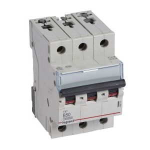 Wyłącznik nadprądowy S 313 3P B 50A 10000A serii TX3 | 404131 Legrand Wyłącznik nadprądowy S 313 3P B 50A 10000A serii TX3 | 404131 Legrand