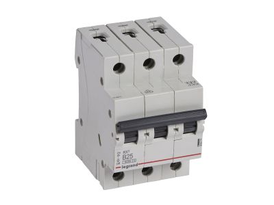 Wyłącznik nadprądowy RX3 3P B 25A 6kA | 419171 Legrand