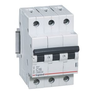 Wyłącznik nadprądowy RX3 3P C 16A 6kA | 419235 Legrand Wyłącznik nadprądowy RX3 3P C 16A 6kA | 419235 Legrand