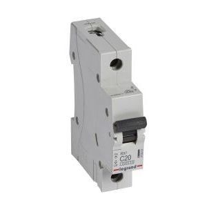 Wyłącznik nadprądowy RX3 1P C 20A 6kA | 419203 Legrand Wyłącznik nadprądowy RX3 1P C 20A 6kA | 419203 Legrand