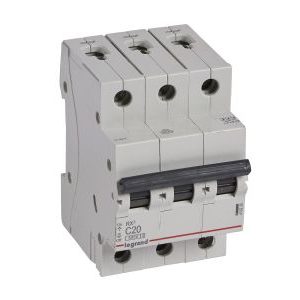 Wyłącznik nadprądowy RX3 3P C 20A 6kA | 419236 Legrand Wyłącznik nadprądowy RX3 3P C 20A 6kA | 419236 Legrand