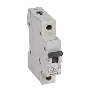 Wyłącznik nadprądowy RX3 1P C 25A 6kA | 419204 Legrand Wyłącznik nadprądowy RX3 1P C 25A 6kA | 419204 Legrand