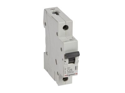 Wyłącznik nadprądowy RX3 1P C 25A 6kA | 419204 Legrand