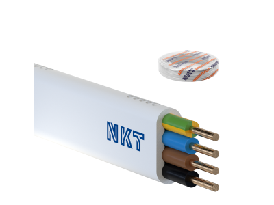 Przewód instalacyjny YDYP żo 4×1,5 450/750V lumen /100m/ KRĄŻEK | 172153017C0100 Nkt