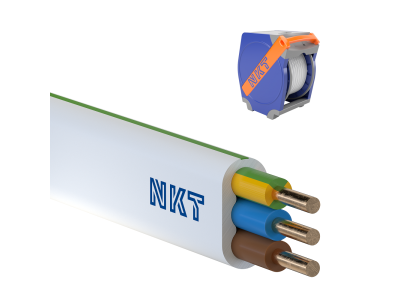 Przewód instalacyjny YDYP żo 3×2,5 450/750V instal PLUS QADDY /550m/ BĘBEN | 172152002Q0550 Nkt