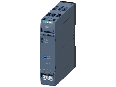 Termistorowy przekaźnik ochronny silnika, standard, przyłącze śrubowe 2 zestyki przełączne AC/DC 24V | 3RN2011-1BA30