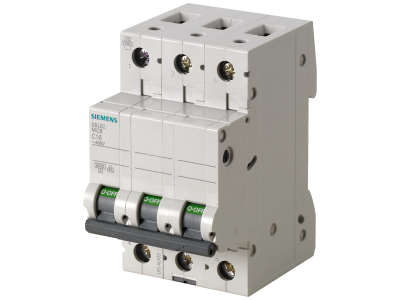 Wyłącznik nadprądowy 400V 6kA, 3-bieg., B, 40A | 5SL6340-6