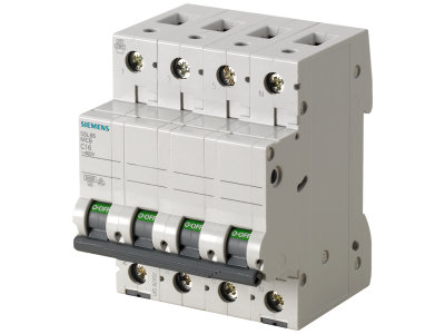 Wyłącznik nadprądowy 400V 6kA, 3+N-bieg., C, 40A | 5SL6640-7