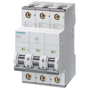 Wyłącznik nadprądowy 400V 6kA, 3-biegunowy, C, 0,3A, gł.=70mm | 5SY6314-7 Wyłącznik nadprądowy 400V 6kA, 3-biegunowy, C, 0,3A, gł.=70mm | 5SY6314-7