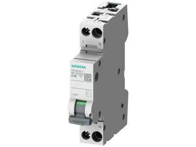 Wyłącznik nadprądowy 230V 6kA, 1+N-bieg./1DU C10 | 5SL6010-7