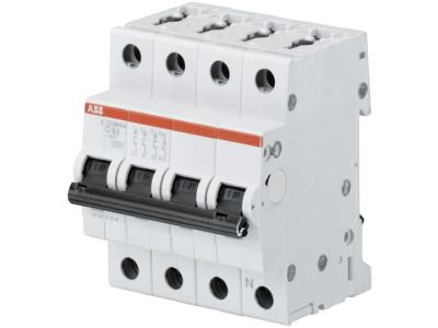 Wyłącznik nadprądowy 3P+N C 1,6A 10kA, S203M-C1,6NA | 2CDS273103R0974 ABB