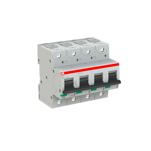 Wyłącznik nadprądowy 4P C 10A 25kA, S804C-C10 | 2CCS884001R0104 ABB Wyłącznik nadprądowy 4P C 10A 25kA, S804C-C10 | 2CCS884001R0104 ABB