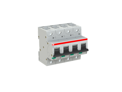 Wyłącznik nadprądowy 4P C 10A 25kA, S804C-C10 | 2CCS884001R0104 ABB