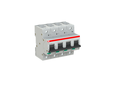 Wyłącznik nadprądowy 4P K 10A 50kA, S804S-K10 | 2CCS864001R0427 ABB