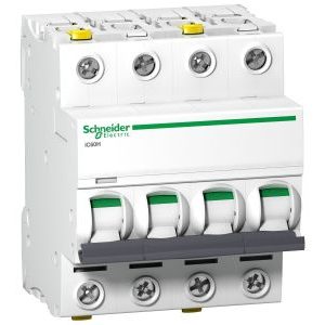 Wyłącznik nadprądowy Acti9 iC60H-C3-4 C 3A 4-biegunowy | A9F07403 Schneider Electric Wyłącznik nadprądowy Acti9 iC60H-C3-4 C 3A 4-biegunowy | A9F07403 Schneider Electric