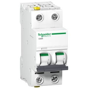 Wyłącznik nadprądowy IC60N 6KA C3 2P, Acti 9 | A9F04203 Schneider Electric Wyłącznik nadprądowy IC60N 6KA C3 2P, Acti 9 | A9F04203 Schneider Electric