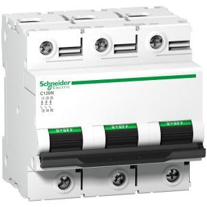 Wyłącznik nadprądowy C 120N 10KA C125 3P, Acti 9 | A9N18369 Schneider Electric Wyłącznik nadprądowy C 120N 10KA C125 3P, Acti 9 | A9N18369 Schneider Electric