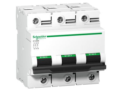 Wyłącznik nadprądowy C 120N 10KA C80 3P, Acti 9 | A9N18365 Schneider Electric