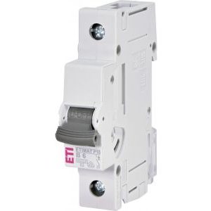 Wyłącznik nadprądowy ETIMAT P10 1p B6 | 001901007 Eti Wyłącznik nadprądowy ETIMAT P10 1p B6 | 001901007 Eti