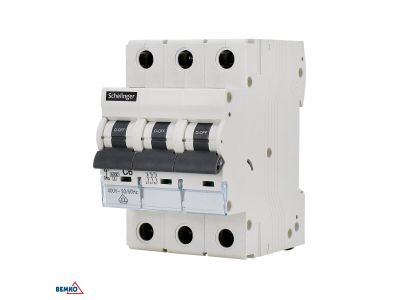 WYŁĄCZNIK NADPRĄDOWY 6KA 3P B 40A SCHELINGER | A02-G8-3P-B40 Bemko