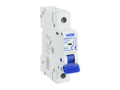 Wyłącznik nadprądowy, 6kA, B, 1-biegunowy, 16A OCB/B16/1P | 87.610 Elektro-Plast Opatówek
