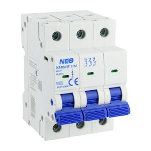 Wyłącznik nadprądowy, 6kA, B, 3-biegunowy, 16A OCB/B16/3P | 87.625 Elektro-Plast Opatówek Wyłącznik nadprądowy, 6kA, B, 3-biegunowy, 16A OCB/B16/3P | 87.625 Elektro-Plast Opatówek