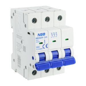 Wyłącznik nadprądowy, 6kA, C, 3-biegunowy, 32A OCB/C32/3P | 87.685 Elektro-Plast Opatówek Wyłącznik nadprądowy, 6kA, C, 3-biegunowy, 32A OCB/C32/3P | 87.685 Elektro-Plast Opatówek