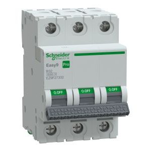 Wyłącznik nadprądowy 3P B 32A 6kA, Easy9 Pro EZ9F-B32-3 | EZ9F27332 Schneider Electric Wyłącznik nadprądowy 3P B 32A 6kA, Easy9 Pro EZ9F-B32-3 | EZ9F27332 Schneider Electric