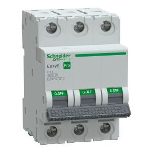Wyłącznik nadprądowy 3P C 13A 6kA, Easy9 Pro EZ9F-C13-3 | EZ9F57313 Schneider Electric Wyłącznik nadprądowy 3P C 13A 6kA, Easy9 Pro EZ9F-C13-3 | EZ9F57313 Schneider Electric